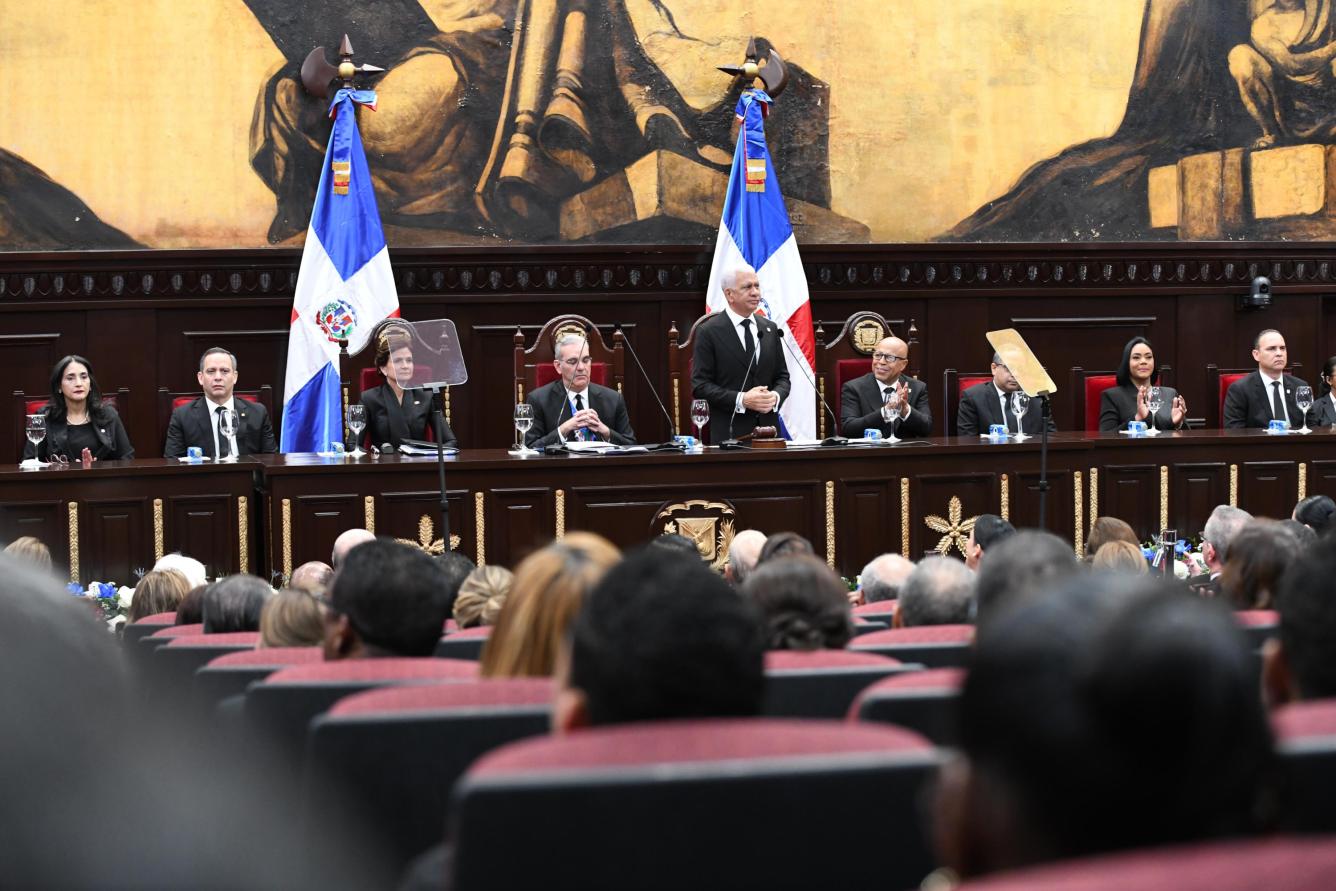 Legisladores en la Asamblea Nacional para la rendición de cuentas 2026.