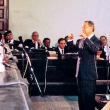 Expresidente Salvador Jorge Blanco asumió su propia defensa en el proceso judicial.