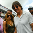 Shakira y Tom Cruise en el Gran Premio de Fórmula 1 en Miami