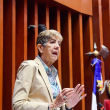 La senadora por la provincia de Puerto Plata, Ginette Bournigal, respondió al senador Yván Lorenzo, quien dijo que el gobierno torpedeaba a la Cámara de Cuentas con las auditorías realizadas por las Contraloría a instituciones públicas.