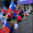 Manifestación haitiana en Estados Unidos