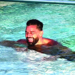 Ricky Martin disfruta en La Romana
