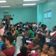 El Hospital Pediátrico Hugo Mendoza, en Santo Domingo Norte, ya suma 93 pacientes ingresados con síntomas sospechosos de dengue, de 89 que tenía ayer, según informó este viernes la directora Dhamelisse Then Vanderhorst.