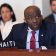 Leon Charles, embajador haitiano ante la ONU: “La construcción del canal no se va a detener”.