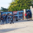 Puerta fronteriza de Cachiman Belladere en Haití.