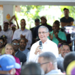 Danilo Medina, presidente del Partido de la Liberación Dominicana (PLD).