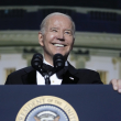 El presidente Joe Biden habla en la cena anual de la Asociación de Corresponsales de la Casa Blanca, en Washington, el 29 de abril de 2023. AP/ARCHIVO