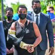 Martine Moise, la viuda del asesinado presidente Jovenel Moise, contra quien un juez de Puerto Príncipe dictó una orden de arresto relacionada con el magnicidio del exmandatario haitiano