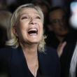 La líder de extrema derecha francesa Marine Le Pen