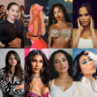 Rosalía, Karol G, Yailin, Natti Natasha, Techy Fatule, Sarodj, Becky G y Kali Uchis.