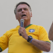 El expresidente brasileño Jair Bolsonaro durante un mitin en Sao Paulo, Brasil, el 25 de febrero de 2024