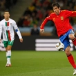 Joan Capdevilla, de España, durante el partido de octavos de final del Mundial entre España y Portugal en el año 2010