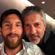 Lionel Messi y su padre, Jorge Messi