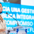 La procuradora dictó una conferencia durante el acto de apertura del Foro de Contratación Pública.