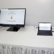 Tecnología. Los tecnicos tratarán el funcionamiento del modelo de voto automatizado de la Junta Central Electoral.