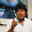 El expresidente boliviano Evo Morales habla durante una entrevista con The Associated Press en la Ciudad de México, el jueves 14 de noviembre de 2019.

Foto: AP/Eduardo Verdugo