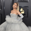 Ariana Grande durante la 62da entrega anual de los premios Grammy, el 26 de enero de 2020 en Los Ángeles. Un representante de la cantante confirmó que ésta se casó recientemente con el agente de bienes raíces Dalton Gomez. (Foto por Jordan Strauss/Invision/AP, Archivo)