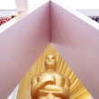 Una estatua de los Oscar en la alfombra roja cerca del Teatro Dolby en Los Ángeles, California, el 27 de marzo de 2022, antes de la 94ª entrega de los Premios de la Academia.
Foto: AFP.