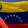 Bandera de Venezuela, foto de archivo