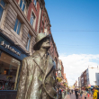 Ulises, publicado en 1922, cuenta las peregrinaciones de Leopold Bloom. Estatua de James Joyce, su autor, en Dublín. ISTOCK