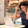 Mujer trabajando