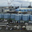 1.000 enormes tanques que contienen aguas residuales tratadas pero aún radiactivas en la central nuclear de Fukushima Daiichi, operada por Tokyo Electric Power Company Holdings (TEPCO), en la ciudad de Okuma.