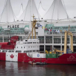El barco Polar Prince se ve anclado en Vancouver, Columbia Británica, el 23 de octubre de 2017.