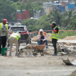 Hombres trabajando en el Proyecto Domingo Savio