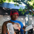 Una de las 18 haitianas sospechosas del cólera en Los Cocos de Enriquillo, en Barahona.