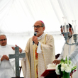 Monseñor Víctor Masalles, obispo de la arquidiócesis de Bani