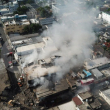 Lugar de la explosión en San Cristóbal Centro