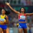 También el Comité Olímpico Dominicano (COD) felicitó a la campeona y la llamó la "nueva reina de las pistas".
