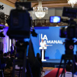 El presidente Luis Abinader ofreció sus declaraciones en un encuentro con periodistas