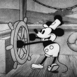 Mickey Mouse en  'El botero Willie' (Steamboat Willie). Foto: (c) Disney.