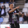 Fotografía de archivo fechada el 25 de marzo el 2023, donde se observa a Jennifer Hermoso, de Pachuca, en acción frente a Tijuana, durante un juego en el estadio Hidalgo de la ciudad de Pachuca en Hidalgo (México). La centrocampista Jennifer Hermoso, campeona del mundo con España, está feliz y motivada de reincorporarse a la disciplina de las Tuzas del Pachuca, aseguró este jueves en una nota de prensa el club de la liga femenina del fútbol mexicano. EFE/David Martínez Pelcastre/ARCHIVO