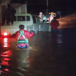 una captura de un vídeo publicado por la Media Luna Roja Libia