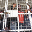Los haitianos detenidos para su deportación