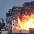Explosión en el centro de Gaza por un ataque aéreo israelí
