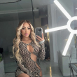Autorretrato de Yailin 'La Más Viral' frente a un espejo publicado el 30 de septiembre en su cuenta de Instagram