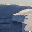 glaciar Thwaites en la Antártida