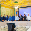 El presidente Luis Abinader firmó el Pacto de Nación junto a los dirigentes de 28 partidos políticos, rectores universitarios e intelecturales en el Palacio Nacional.