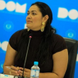 Claudia Juana Rodríguez de Guevara, secretaria privada de Nayib Bukele