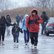 alojamiento para inmigrantes en Floyd Bennett Field