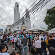 cientos de feligreses acudieron a la iglesia de la Altagracia