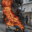 protesta contra el primer ministro haitiano, Ariel Henry