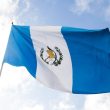 Bandera de Guatemala.