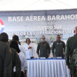El comandante general de la Fuerza Aéra de la República Dominicana, Carlos Ramón Febrillet, encabeza el acto del inicio de las operaciones aéreas del Comando Sur con asiento en Barahona.
