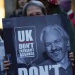 Partidarios de Assange