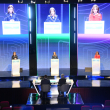 Candidatas a la vicepresidencia del país, Raquel Peña, Ingrid Gómez y Zoraima Cuello