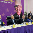 El expresidente Danilo Medina encabezó la reunión del Comité Político.